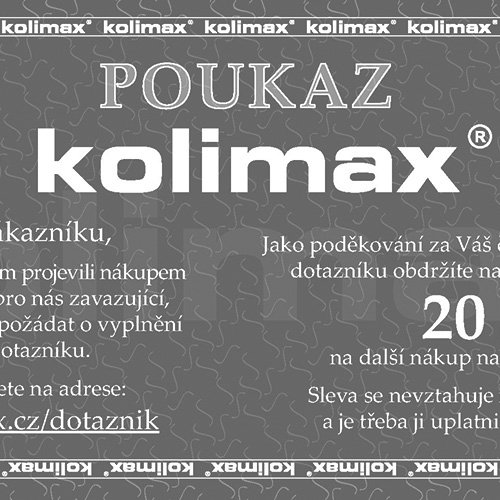 Poukaz KOLIMAX