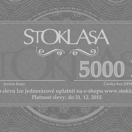 Poukaz STOKLASA